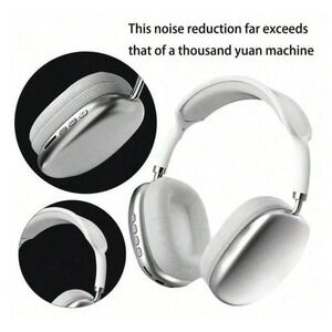 New P9 Wireless Bluetooth Noise Cancelling Headphones - Grey